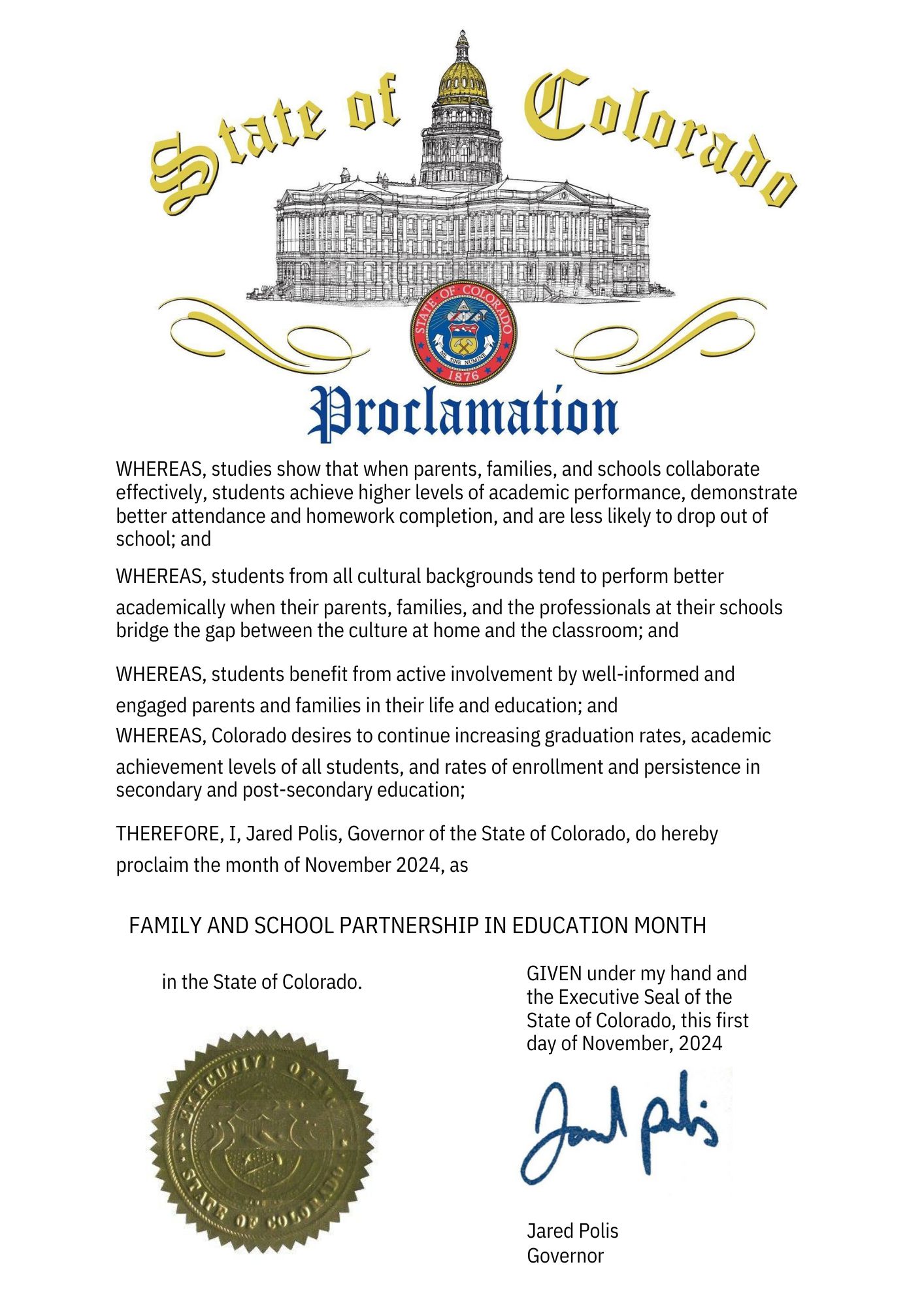 FSCP Month Proclamation 